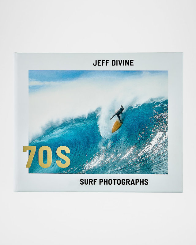 "Jeff Devine: 70's Surf Photographs" Leather-Bound Book
